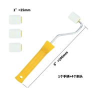 Miniature2cm3Centimeter paint roller brush, real wool, fine and short hair, for line marking, mini r