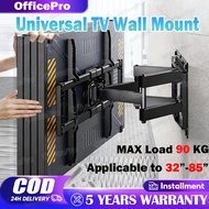 TV Bracket Adjustable Wall Mount 30-70 Inch Full Motion TV Cabinet Wall Mounted