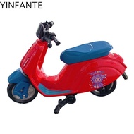 NEEDWAY Motorcycle Model, Cartoon Electric Scooter Mini Motorcycle, Birthday Gifts Vehicle Toy Metal