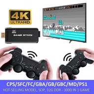 4K HD Video Game Console Dual GamePad for PS1/GBA Classic Retro TV Game Console 32G 3000+ Games 4K H
