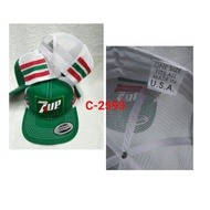 Men Cap 7up Snapback Topi 7up Snapback