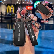 Suitable for Mercedes-Benz e-Class e300l Key Cover e260 e350el Old Car Special Protective Case Buckl