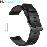 Quick Release 18mm 20mm 22mm 24mm Genuine Leather Watch band for Samsung Galaxy Watch Active 42 46mm Gear S2 S3 Sport Watch Strap 18 24mm