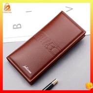 coach wallet wallet men Button Wallet Men's Long Large Capacity Wallet with Zipper for Mobile Phone Men's Wallet Thickened Trendy Brand Dad