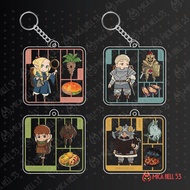 Dungeon Meshi Mica Keychain Mica Standee Acrylic Anime Manga Dungeon Taste