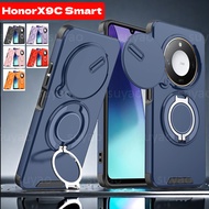 For Honor X9C Smart X9CSmart 5G 2025 Phone Case Armor Ring Stand Casing HonorX9CSmart Holder Magneti