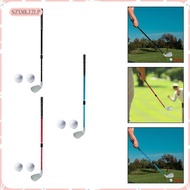 [szxmkj2lp] Golf Practice Iron 53.5-90cm Adjustable Portable Anti Slip TPE Grip for Family,