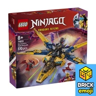 LEGO 71833 NINJAGO Ras and Arin’s Super Storm Jet Đồ chơi khối xây dựng