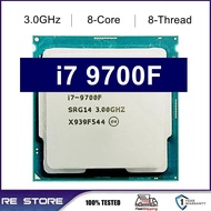 Used Core I7-9700F I7 9700F 3.0Ghz Eight-Core Eight-Thread CPU Processor 12M 65W PC Desktop LGA 1151