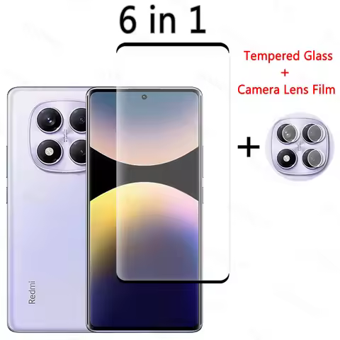 Tempered Glass For Redmi Note 14 Pro 4G Screen Protector Lens Film For Redmi Note 14 Pro 4G Glass Fo