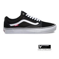 VANS OLD SKOOL PRO BLACK WHITE SNEAKERS สินค้ามีประกันแท้