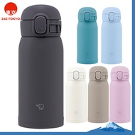 ZOJIRUSHI Water Bottle Seamless Sen 360ml One Touch Stainless Steel Mug SM-WS36