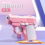 ของเล่น3D พกพาไซส์มินิสำหรับเด็ก โมเดลการบีบอัดเด็กผู้ชาย  M1911