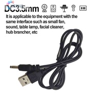 1m 2A USB to DC 3.5x1.35mm Replace Charger Power Cable for Table Lamp Flashlight