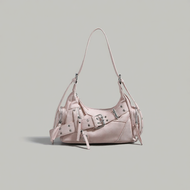 Rivet Fashionable Womens Crossbody Clutch Underarm Bag