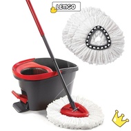 [LETIGO] Mop Head Triangle Spin Mop For O-Cedar/Vileda Microfiber for O-Cedar/Vileda