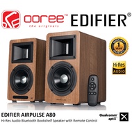 EDIFIER AIRPLULSE A80 WIRELESS BLUETOOTH HI-RES AUDIO CERTIFIED ACTIVE SPEAKER SYSTEM WITH REMOTE CO