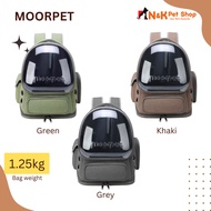 Moorpet Breathable Pet Backpack Carrier 42cm(H) 34cm(L) 27cm(W)
