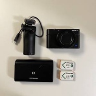 Sony RX100 III M3 Mark 3 相機及三腳架及拍攝手柄