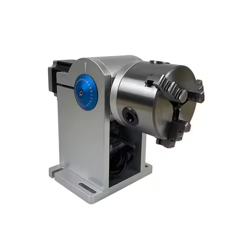 Fiber Laser Marking Machine Parts Rotary With Driver Worktable D80 D69 E69 Rotary Fixture Gripper Th