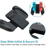 [Enjoy the small store] 2-In-1 Joy Con Charging Grip พร้อมสายเคเบิล1800MAh แบตเตอรี่ Comfort Grip สำหรับ Nintendo Switch Joy-Con Controller Joycon Charger