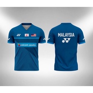 Malaysia Badminton Jersey 2021 Blue