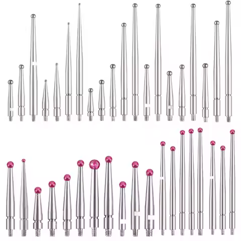 Micrometer probe, ruby probe, indicator head, probe lever, dial gauge head, calibration probe lever