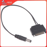 FBSG 1Pc SATA Male To DC 5.5*2.1mm 12V power supply SATA to DC Cable 20cm HOT