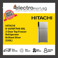 Hitachi R-V690P7MS-BSL Inverter Refrigerator