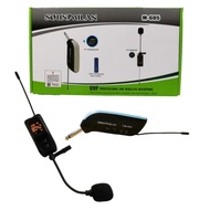 ไมค์หนีบเสื้อ ไมค์หนีบปกเสื้อ ไร้สาย SOUNDMILAN WIRELESS Microphone ไมค์โครโฟนไร้สาย หนีบปกเสื้อ รุ่