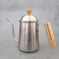 (Local) Wooden Handle Gooseneck Kettle and Carafe - for V60 Pour Over Filters