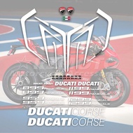 RZMOTO Ducati 899 1199 959 1299 PAGANI เปลือก งานศิลปะ ลายติดรถจักรยานยนต์ ตกแต่งด้านนอก ป้ายติดรถจั