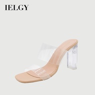 IELGY Transparent high heel women open toe high heel sandals (7cm / 9cm)