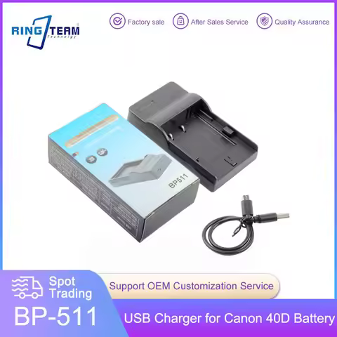 CB-5L CG-560 CG-570 CG-580 USB Charger for Canon BP-508 BP-511 BP-511A BP-512 BP-514 BP-522 BP-535 C