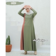 Fazila dress original aku karissa, gamis syari, dress aku karissa