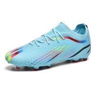 2023 Men's Women's Breathable Shoes Wear-Resistant Football Shoes Indoor Grass Long Spike Short Spik