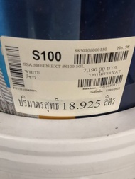 TOA SuperShield | ทีโอเอ ซุปเปอร์ชิลด์ สีน้ำอะคริลิก สีขาว ชนิดกึ่งเงา และ ชนิดเนียน | ขนาด 18.925 ล