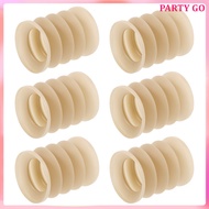 6 Pcs Crackers Bones Gimmick Fracture Prop Toy Cracking Sound 4.30X3.40X3.40CM Beige  uiran2