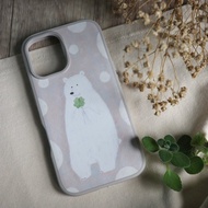 幸運暖熊(奶茶) / iPhone防摔手機殼 / 犀牛盾Solidsuit