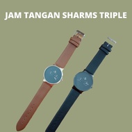 UNIQUE MODERN SHOMS TRIPLE WATCH [JAM007]