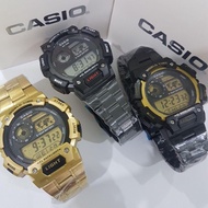 READY STOCK CS STYLE AE-1400 STAINLESS STEEL METAL SERIES DIGITAL WATCH UNISEX