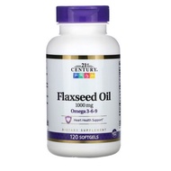 ✅READY STOCK✅21st Century, Flaxseed Oil, 1000 mg, 60/120 Softgels