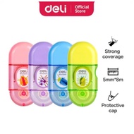 Deli Correction Tape Correction Tape Strong Coverage (5mm x 8M/Pcs) H351