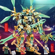 Bộ Khối Xây Dựng Robot LeYi Mecha - Người Lính Cơ Khí Tam Quốc Tương Thích Với Lego Guan Yu Zhao Yun