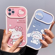 Iphone 7 - Iphone 14 Pro Max Cover Iphone Cat And Rabbit [Iphone 7 - Iphone 14 Pro Max]