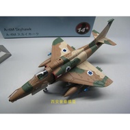 1/72 American A-4 Skyhawk Fighter Israel Coating Alloy Finished Product Airplane New Craftsmanship Exquisite