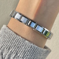 Starter Italian Charm Bracelet Stainless Steel Jewelry Italian Bracelet