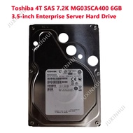 Toshiba 4T SAS 7.2K MG03SCA400 6GB 3.5-inch Enterprise Server Hard Drive 4TB