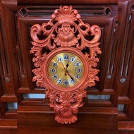 Wooden clocks, wall clocks, golden clock paintings, Orchid model clocks...