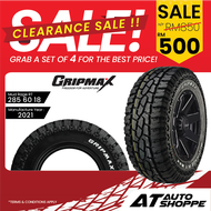 (Clearance Year 2021) Gripmax Mud Rage RT Max 18" 285 60 R18 4X4 4WD Tyre (1 Tire)